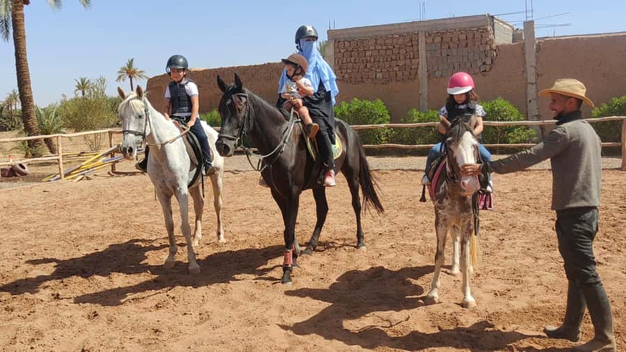 Marrakech: Desert and Palmeraie Horse Riding Tour & Transfer - Communication and small practical drawbacks
