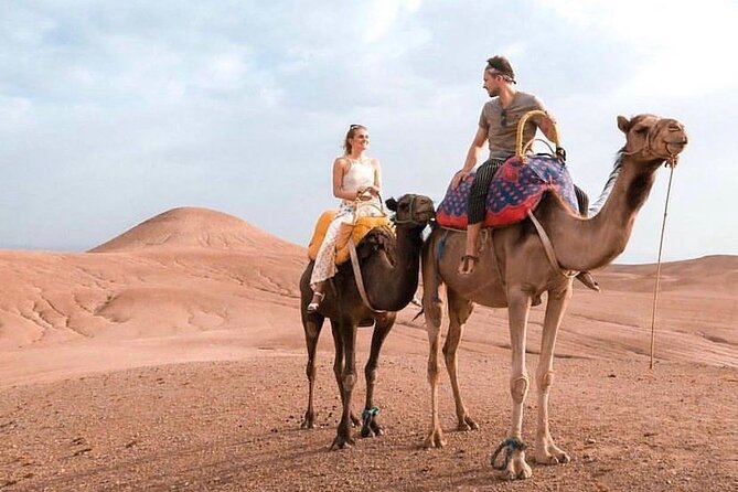 Marrakech desert dinner & sunset camel ride & bonfire music dance - The pool gives the afternoon more breathing room