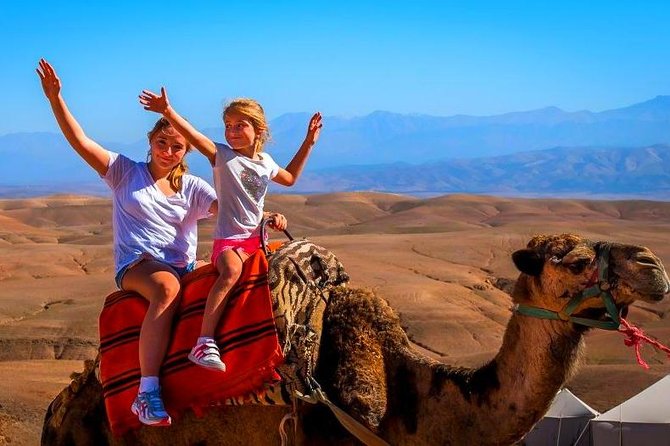 Marrakech Desert Quad and Camel ride, Lunch, and Poolside - Atlas views, villages, and the mountain walk