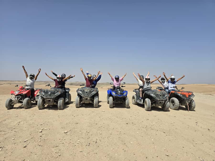 Marrakech: Desert Quad Bike Tour with Tea & Optional Dinner - Leaving Marrakech for Agafay