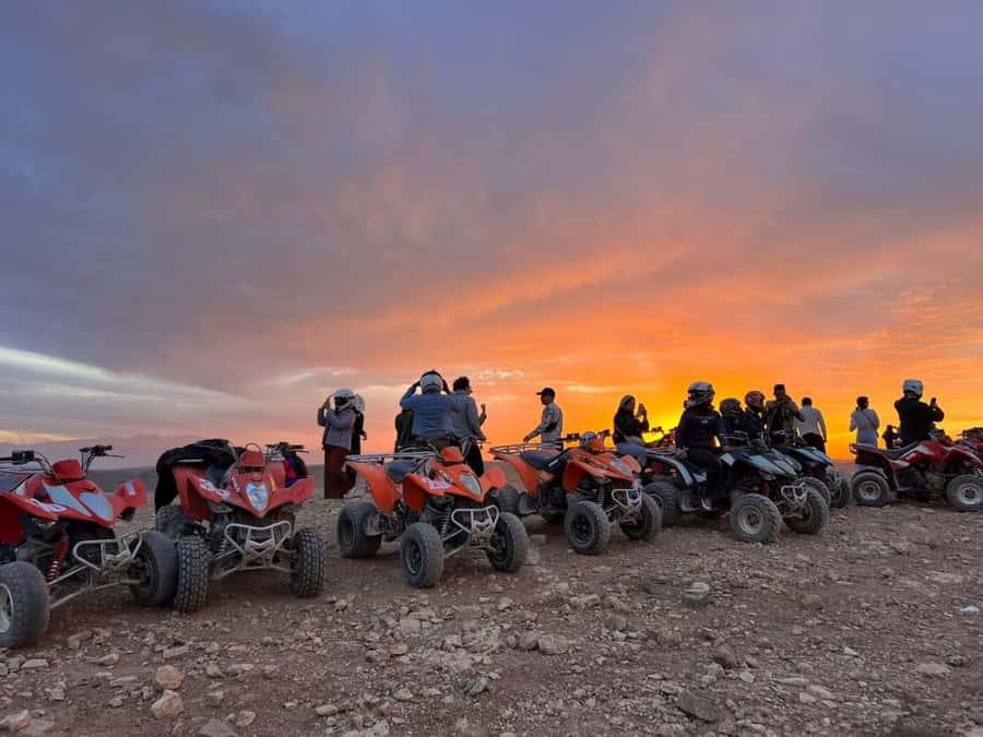 Marrakech: Desert Quad Bike Tour with Tea & Optional Dinner - What the $45 price delivers