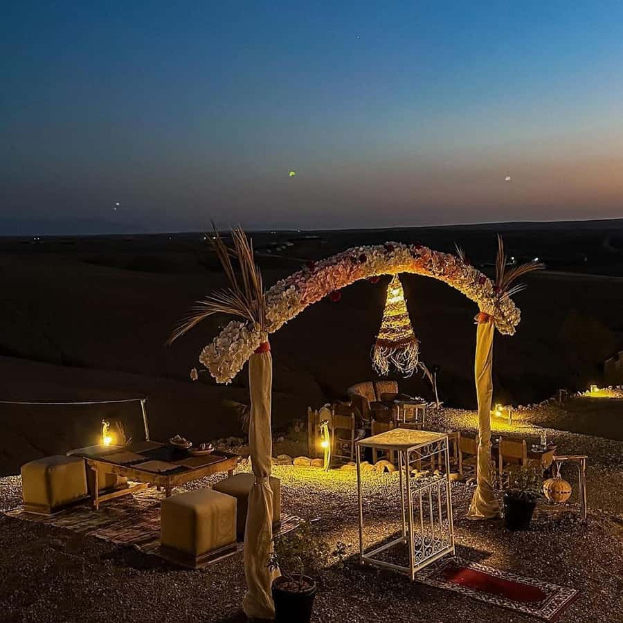 Marrakech: Desert Tour with Dinner, Show and Camel Ride - Traditional music, dancing, and the fire show