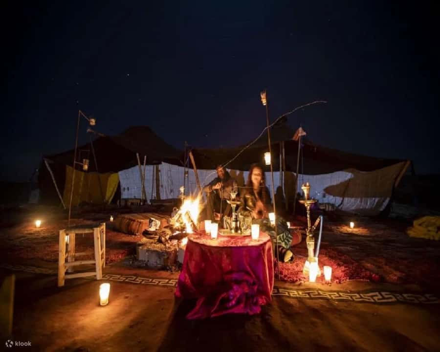 Marrakech Dinner Show Agafay Desert with Camels swiming pool - Who will enjoy this most