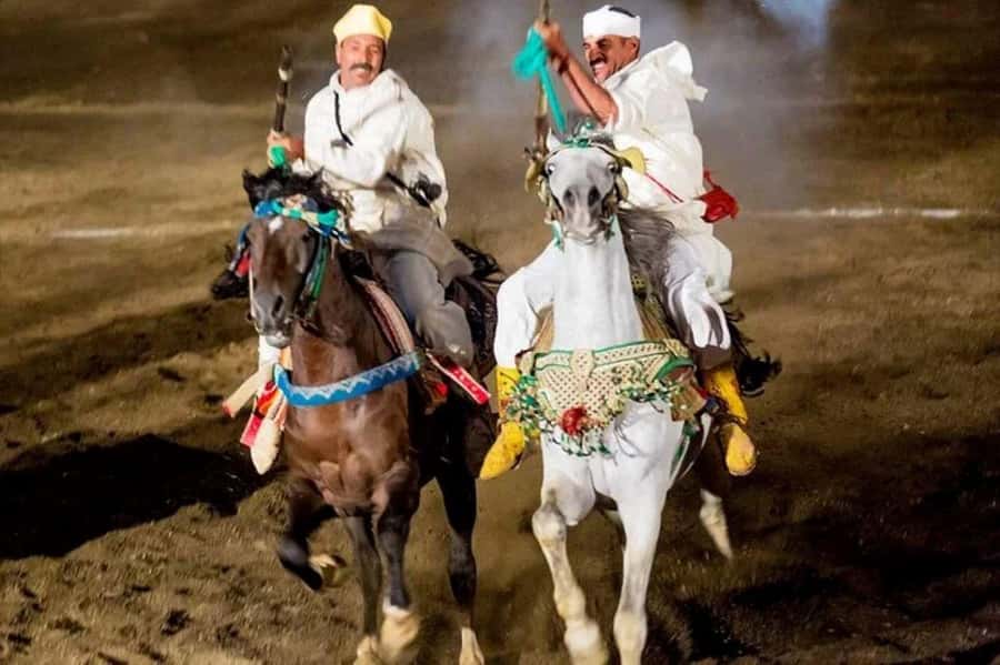 Marrakech: Dinner show and Fantasia in Chez Ali - Chez Ali turns dinner into a full Moroccan spectacle