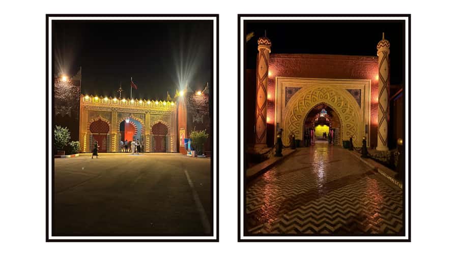 Marrakech: Dinner show and Fantasia in Chez Ali - What arrives at the four-part Moroccan dinner