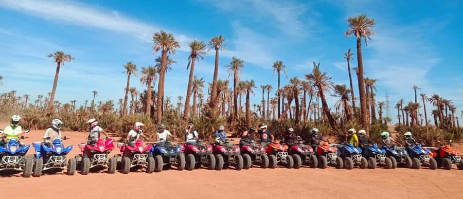 Marrakech, explore the palm grove desert by quad bike - Quick points before you book