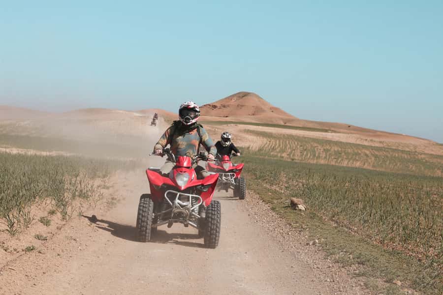 Marrakech: Half-Day Desert Quad Tour with Camel Ride - What to wear and carry