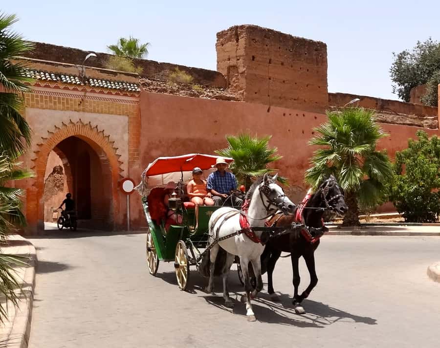 Marrakech: Horse-Drawn Carriage Tour - From the Medina walls to the city gates