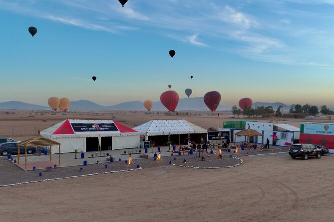 Marrakech: Hot Air Balloon at Sunrise - Agafay at sunset