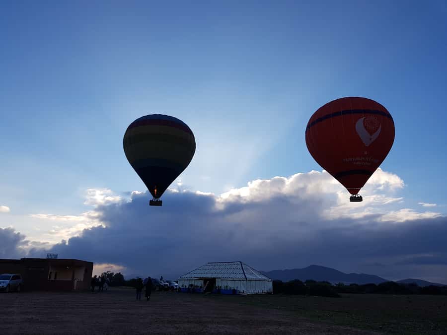 Marrakech: Hot Air Balloon Ride with Traditional Breakfast - The flight certificate and the return ride