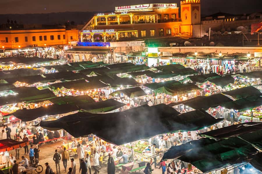 Marrakech: Jemma El Fnaa Food Tour with Dinner - What the food can include before dinner