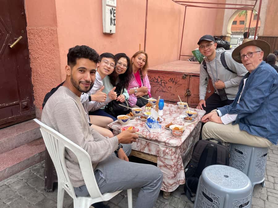 Marrakech: Local Food Tasting Tour with a Guide - Makkla bel kefta, barbecue, and sheep’s head