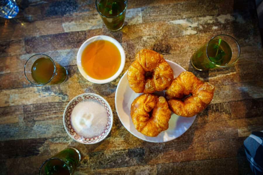 Marrakech: Local Food Tasting Tour with a Guide - Sfenj, panache, khodnjal, and the sweet finish