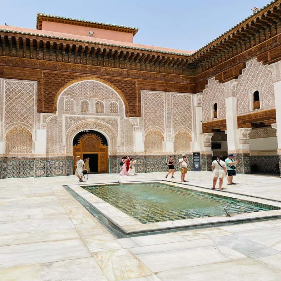 Marrakech: Madrasa Ben Youssef, Secret Garden & Medina Tour - How long the walk feels
