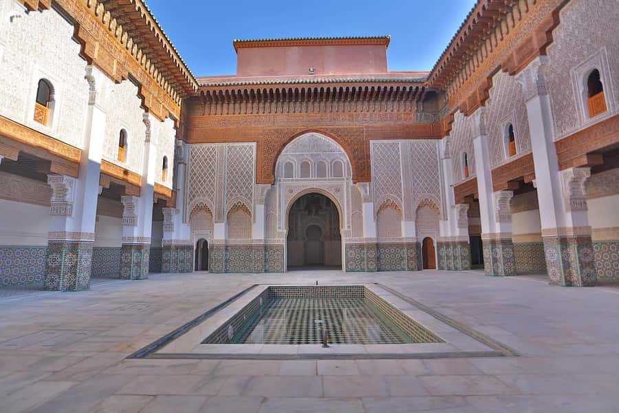 Marrakech: Madrasa Ben Youssef, Secret Garden & Medina Tour - Meeting at Jemaa el-Fna