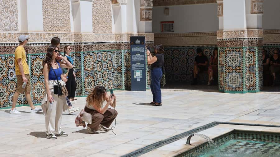 Marrakech: Madrassa Ben Youssef, Secret Garden & Medina Tour - The Medina, artisans, and getting your bearings