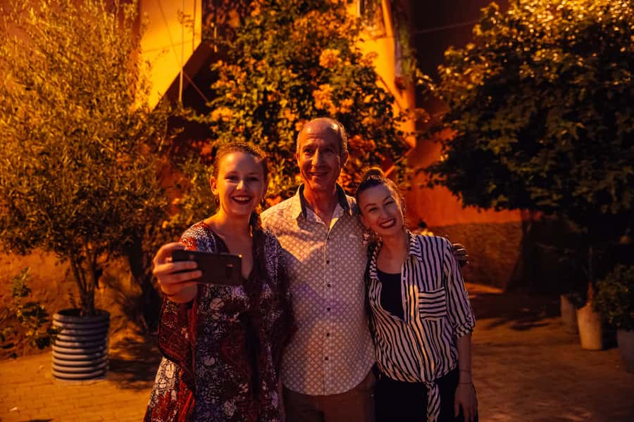 Marrakech Magic 2.5-Hour Private Night-Time Tour - A rooftop drink above the square