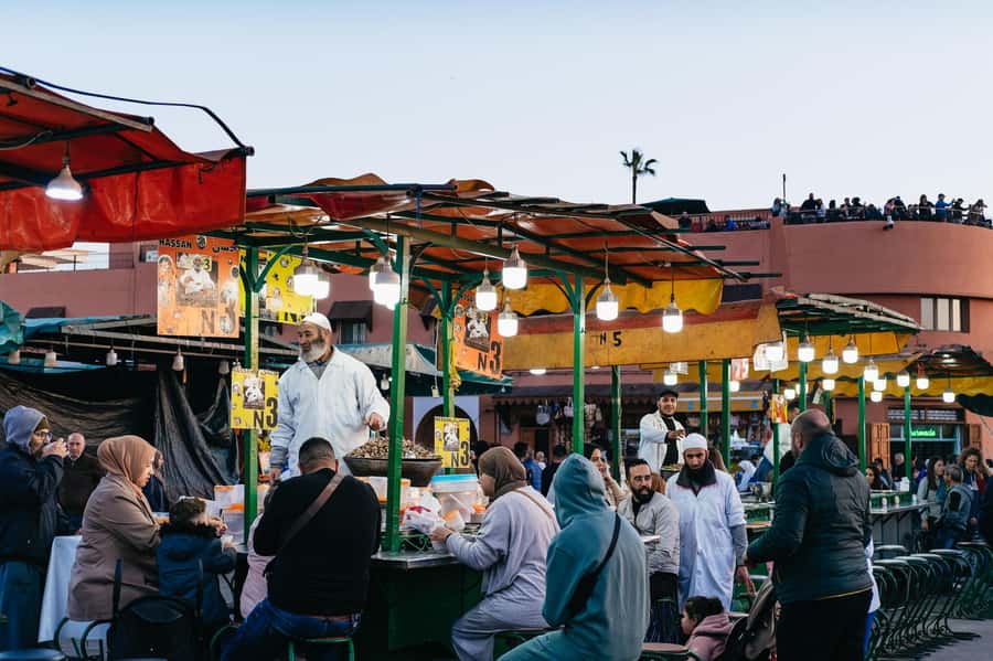 Marrakech: Medina by Night Walking Tour with Moroccan Tea - Local tastes: olives, fruit, and more