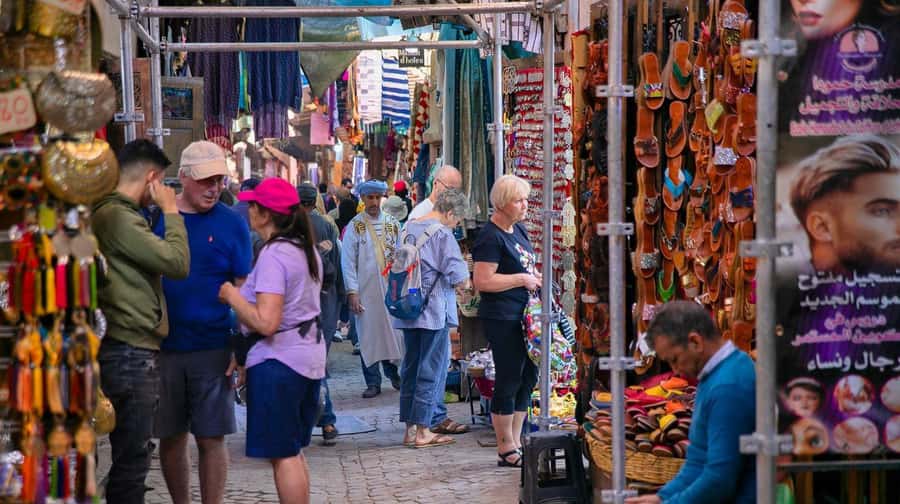 Marrakech: Medina Souks, Hidden Markets and Shopping Tour - The first narrow alleys and artisan quarters
