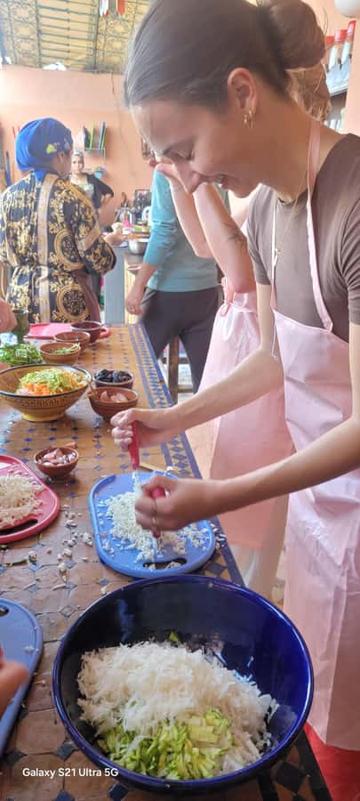 Marrakech: Moroccan Cooking Class for vegetarians and vegan - A Hands-On Class, Not a Demonstration
