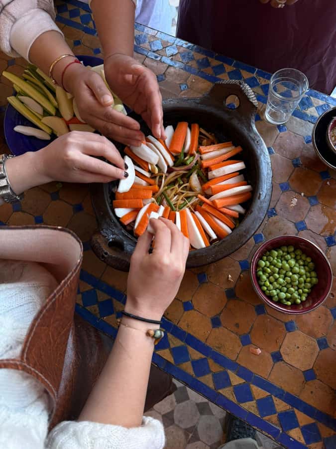Marrakech: Moroccan Cooking Class with a Local Family - Learning Moroccan spices before you cook