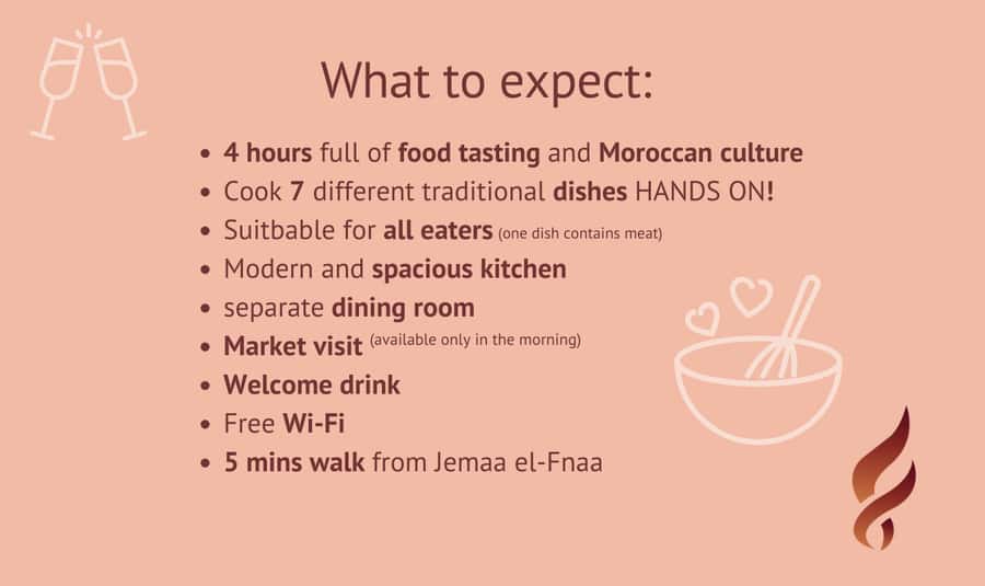 Marrakech: Moroccan Cooking Class with Market Visit and Meal - What You Actually Cook