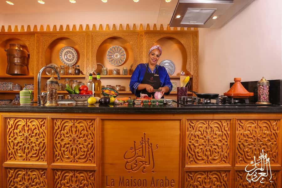 Marrakech: Moroccan Cooking Workshop at La Maison Arabe - The three-hour class: a full Moroccan meal