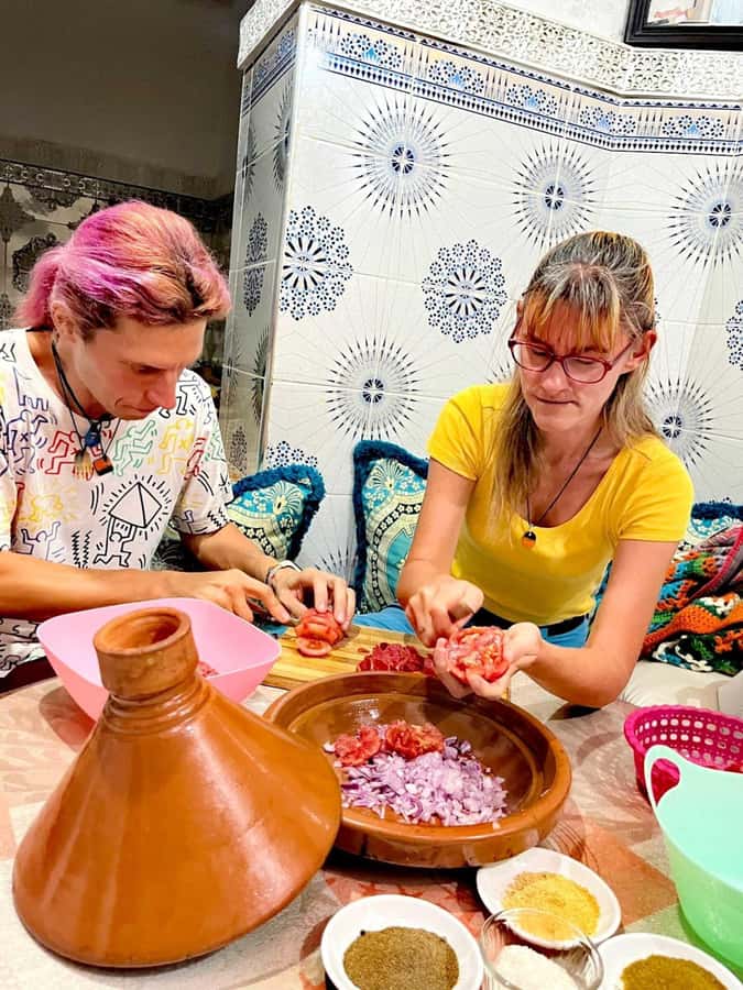 Marrakech: Moroccan Cuisine Cooking Class in Local Home - What you cook during the three hours