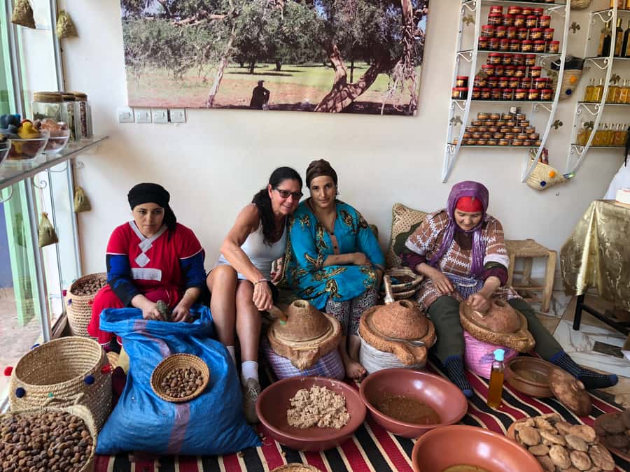Marrakech: Ourika Valley & Atlas Mountains Half-Day Trip - A Berber breakfast at the argan oil cooperative