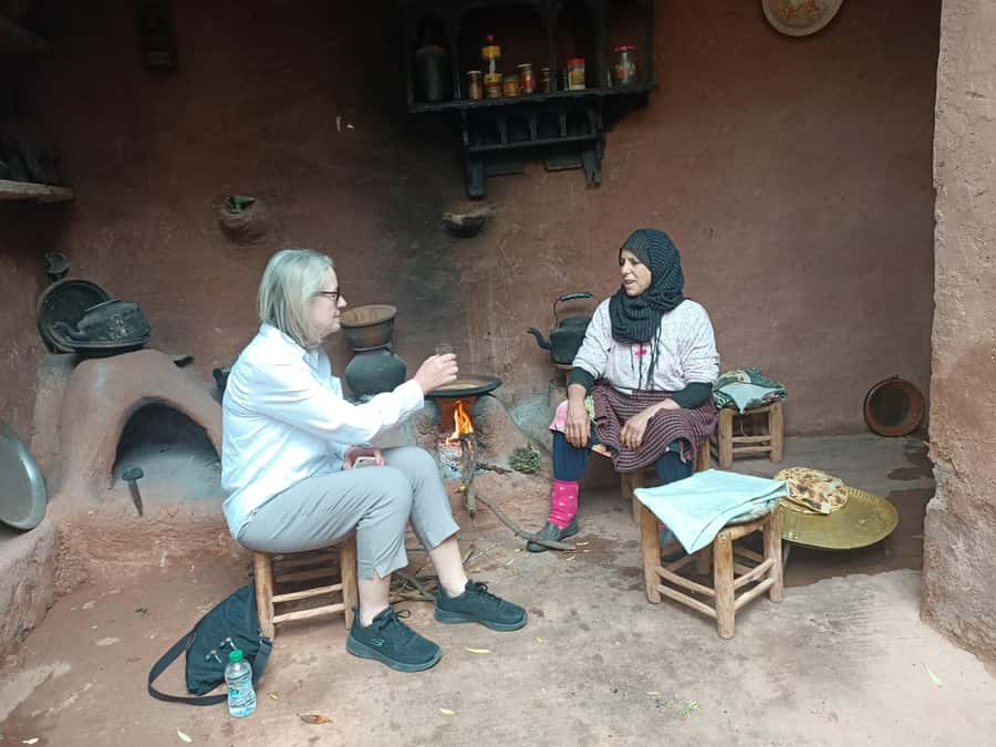 Marrakech Ourika Valley, Atlas Mountains, Waterfall + Lunch - The Argan oil cooperative and a useful reality check