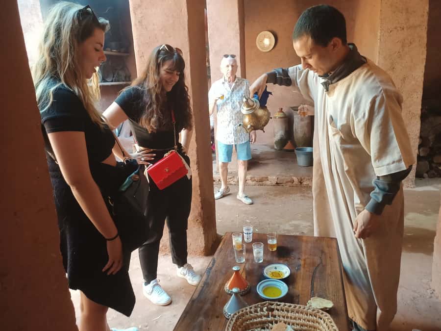 Marrakech Ourika Valley, Atlas Mountains, Waterfall + Lunch - Lunch beside the Ourika River