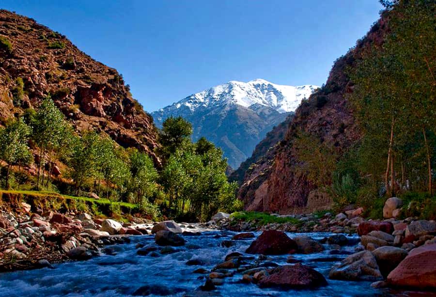 Marrakech: ourika valley Atlas Mountains & Waterfalls Trip - The 30-minute walk to Setti Fatma
