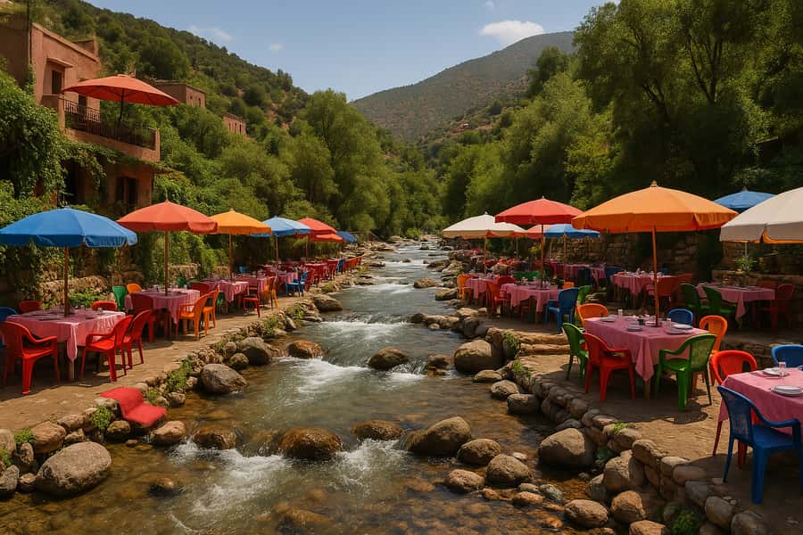 Marrakech: ourika valley lunch & guided hike to waterfalls - Leaving Marrakech for the Ourika Valley