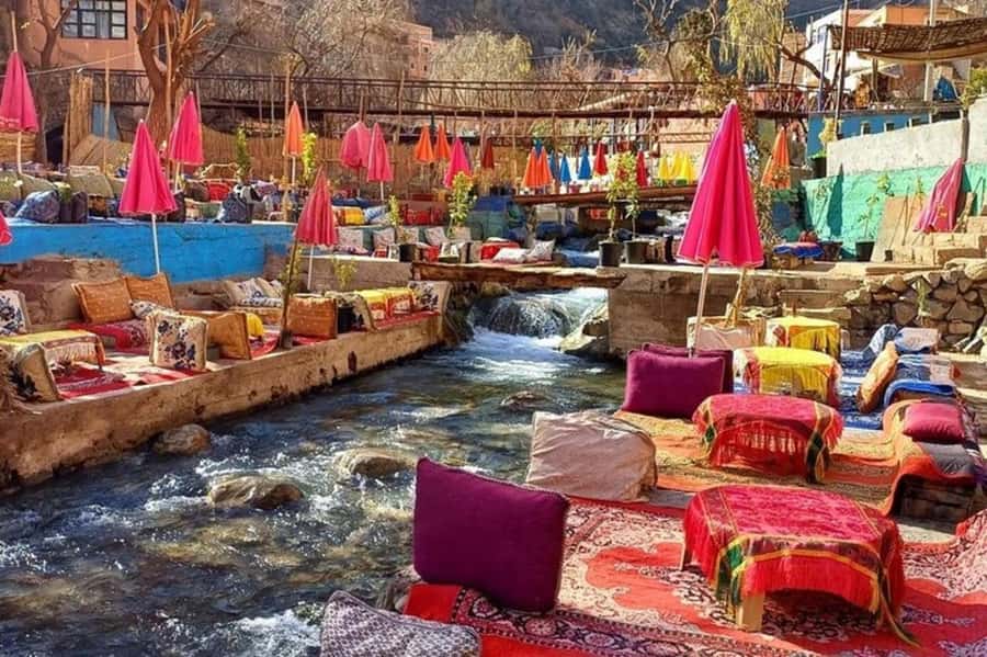 Marrakech: Ourika Valley Trip with Waterfall Hike & Lunch - Leaving Marrakech for the Atlas Mountains