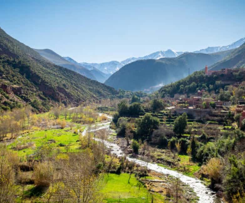 Marrakech: Ourika Valley,Waterfalls, Atlas Luxury Day trip - Seven medium waterfalls, not a giant cascade