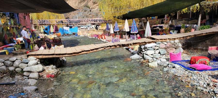 Marrakech: Ourika Valley Waterfalls & Atlas Mountains Trip - Guide communication and group care