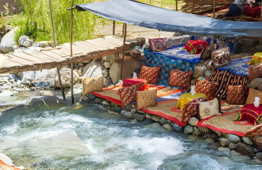 Marrakech: Ourika Valley Waterfalls & Atlas Mountains Trip - Crowds, shopping, and the pace of the day