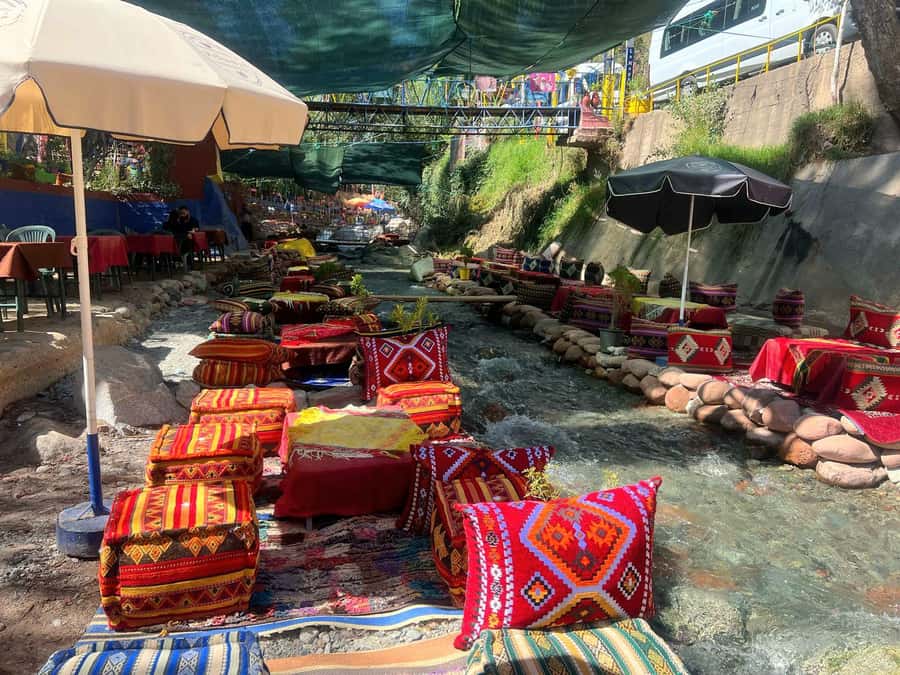 Marrakech: Ourika Valley & Waterfalls Guided Tour with Lunch - Leaving Marrakech for the Atlas Mountains