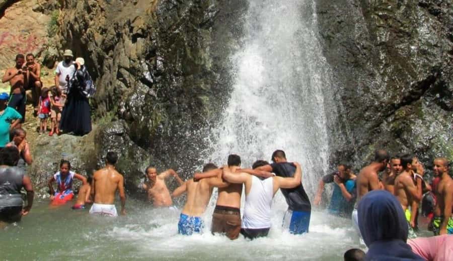 Marrakech: Ourika Valley waterfalls with guide& Berber lunch - Leaving Marrakech for the Ourika Valley
