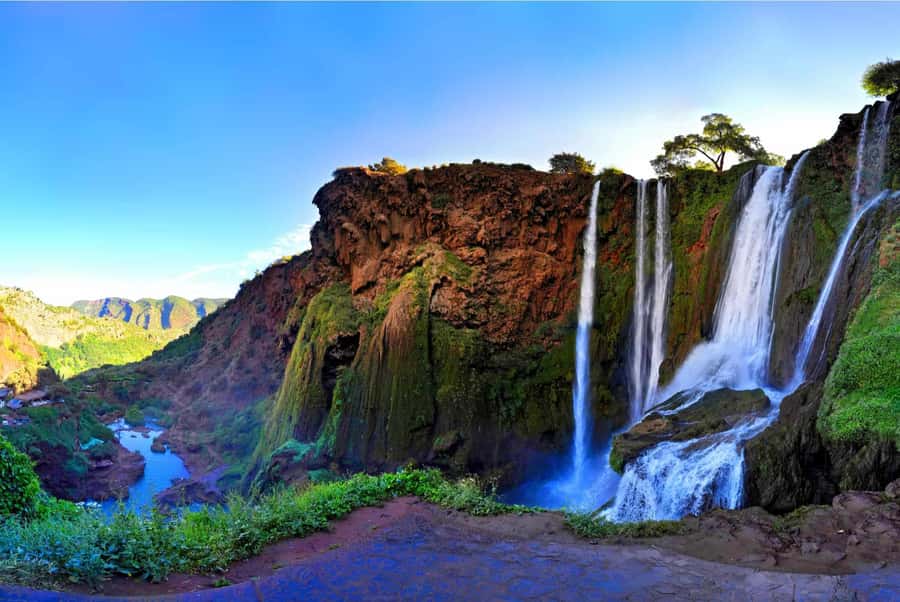 Marrakech : Ouzoud Waterfalls & Guided Tour & Boat Ride - Arriving at Ouzoud Waterfalls