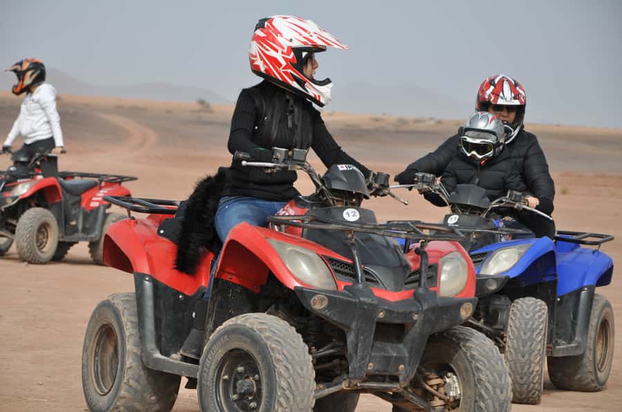 Marrakech: pack quad and camel ride in the palm grove - A 15-minute camel ride, short but memorable