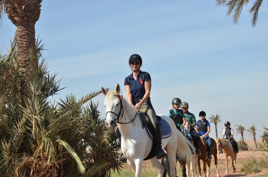 Marrakech: Palm Grove Horseback Riding Tour - The one-hour ride through the palm groves