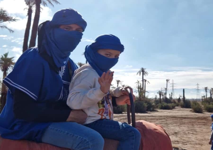 Marrakech: Palmeraie Camel Ride & Traditional Moroccan Spa - Dressing for the camel ride