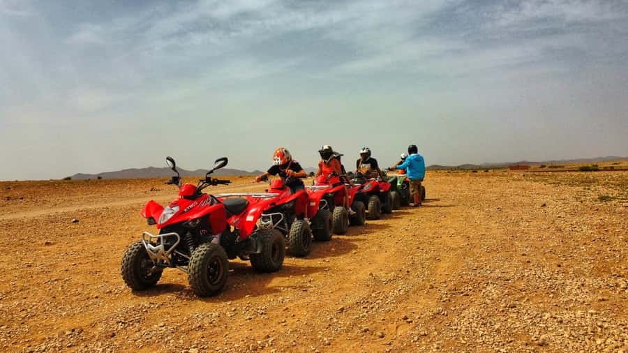 Marrakech: Palmeraie Guided Quad Biking Tour with Tea - What to wear and bring