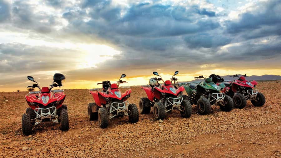 Marrakech: Palmeraie Guided Quad Biking Tour with Tea - Getting your bearings before the first ride