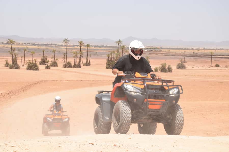 Marrakech: Palmeraie Guided Quad Tour with Tea Break - The 15-minute photo stop