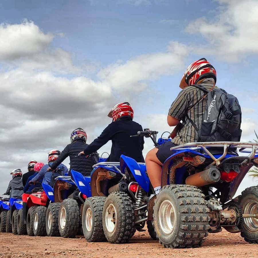 Marrakech: Palmeraie Private Quad Bike Experience - Two hours across the rocky Palmeraie