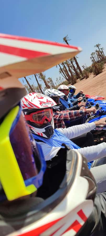 Marrakech: Palmeraie Private Quad Bike Experience - The tea stop and a taste of village life
