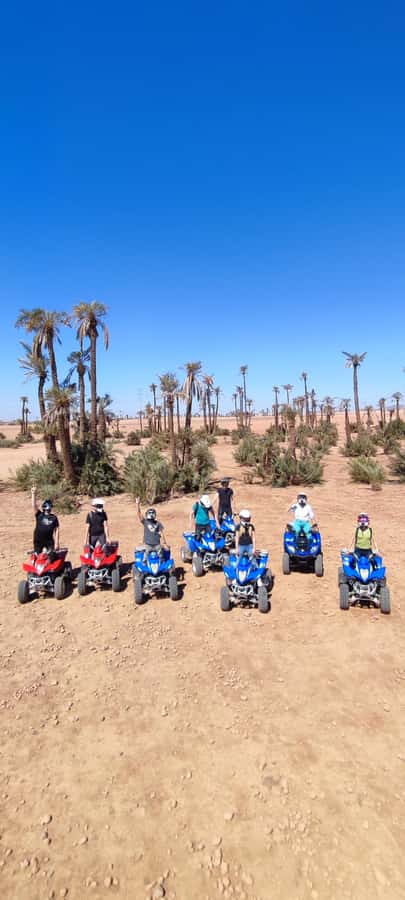 Marrakech: Palmeraie Private Quad Bike Experience - Heat, clothing, and practical comfort