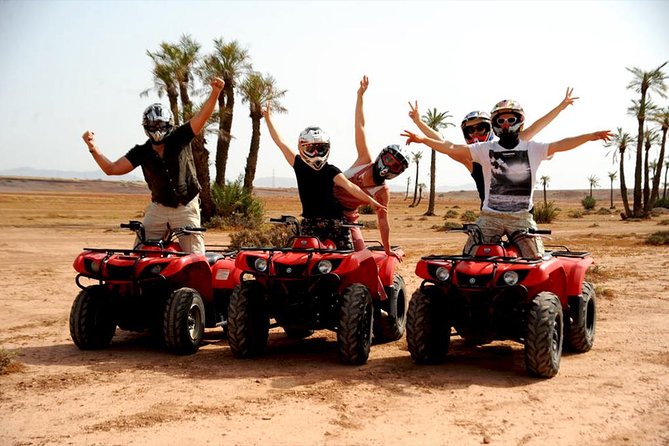 Marrakech Palmeraie Quad Bike Desert Adventure - The tea stop adds a welcome Moroccan pause